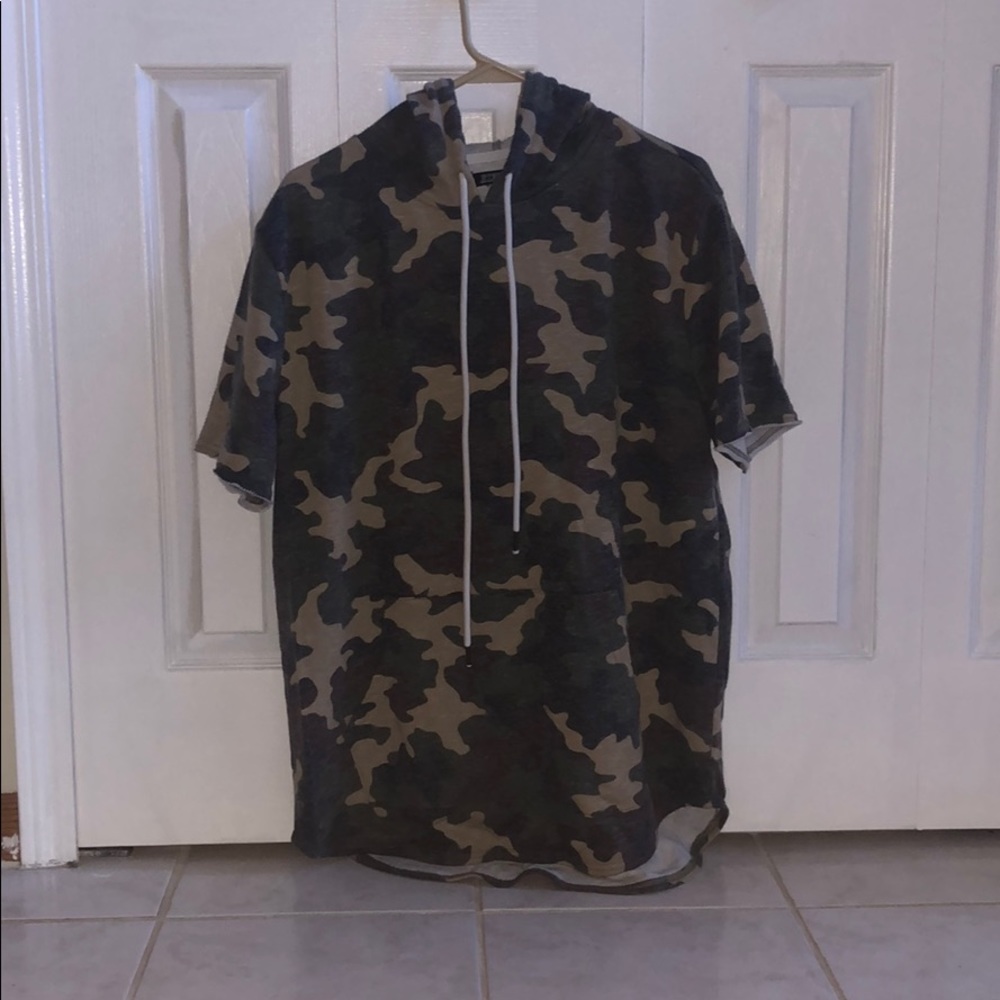 Stylish Camo short sleeve shirt.